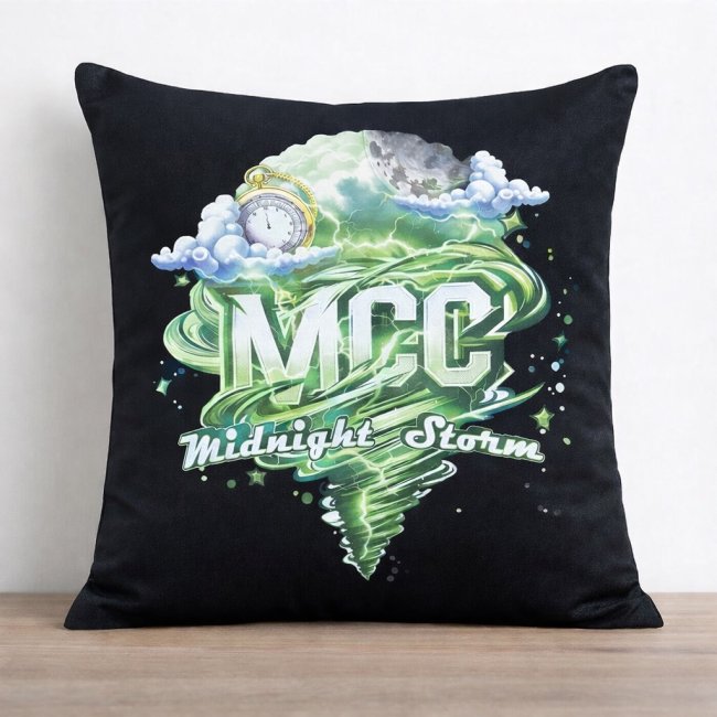 Dekokissen black MCC Design Midnight Storm